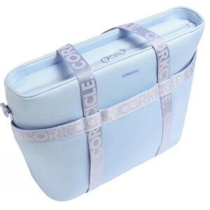 Corkcicle Estelle Tote Cooler Bag, Periwinkle, 14” x 21” | New With Tags